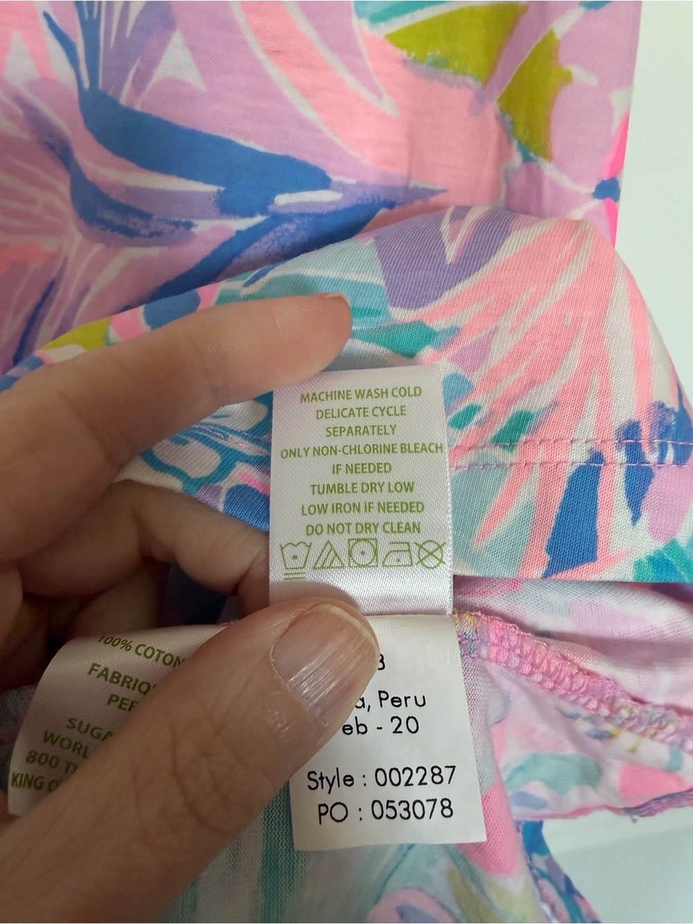 Lilly Pulitzer Margot swing dress size M It was all a dream pink purple - Picture 6 of 11